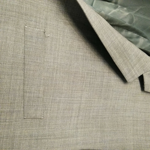 Theory gray wool Suit Jacket Sz 44 R - Picture 8 of 8